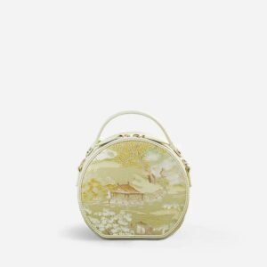 01_Chinese_Painting_Mulberry_Silk_Round_Bag_P12065505