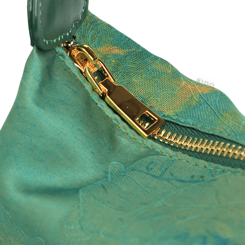 Xiangyunsha Silk Mulberry Silk Vintage Shoulder Bag - Image 10