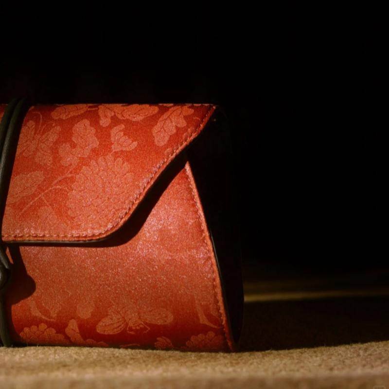 Xiangyunsha Silk Vintage New Chinese-Style Evening Clutch Wallet - Image 12