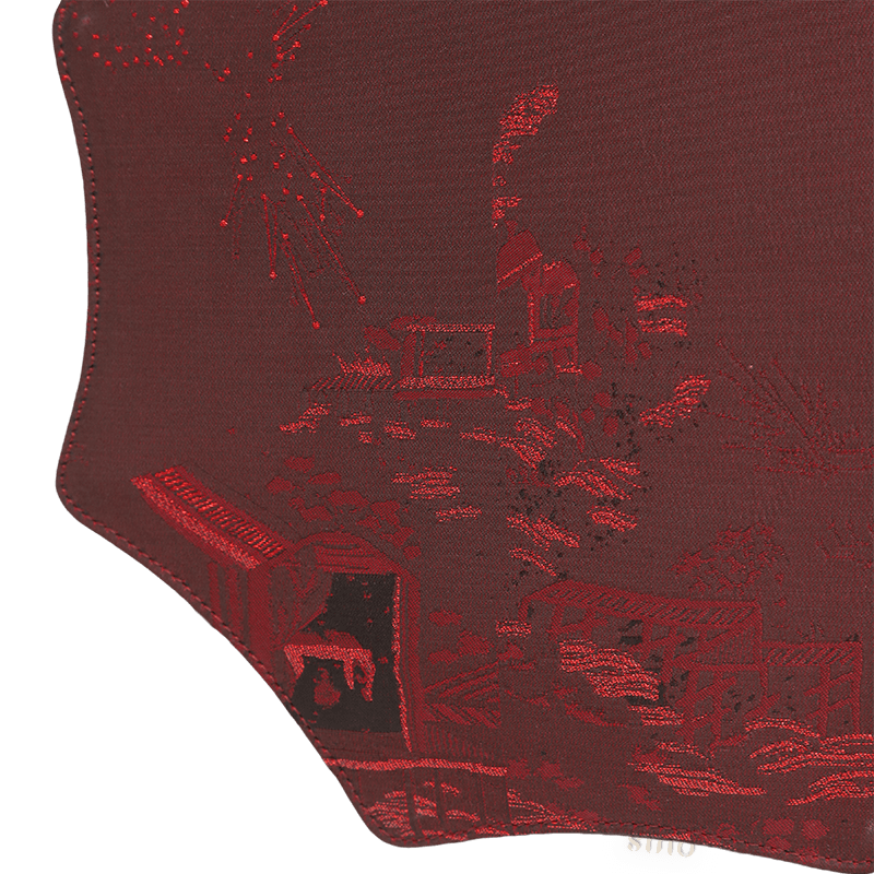 Ultra-Light Hexagonal Eco-Friendly Fabric Vintage Style Crossbody Bag 194g - Image 9