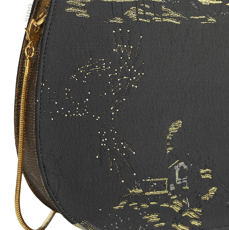 Saddle Loong Embroidered Bag – Ultra-Light 216g, Recycled Fabric & Hualuo Silk - Image 10