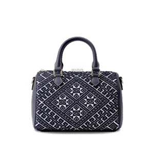 Zhuang Brocade Flying Swallow Embroidered Tote Bag